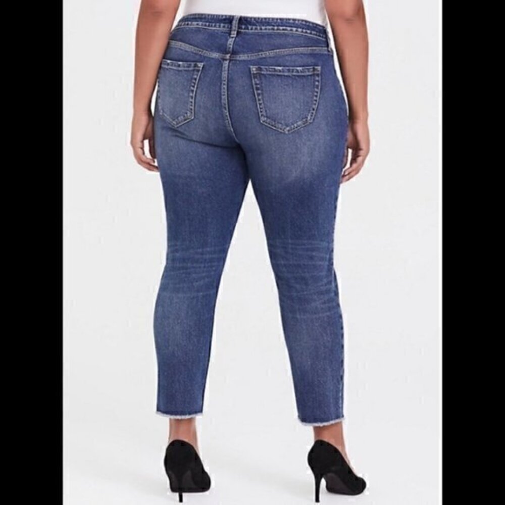 Torrid Premium Skinny Raw Hem Jeans Size 20